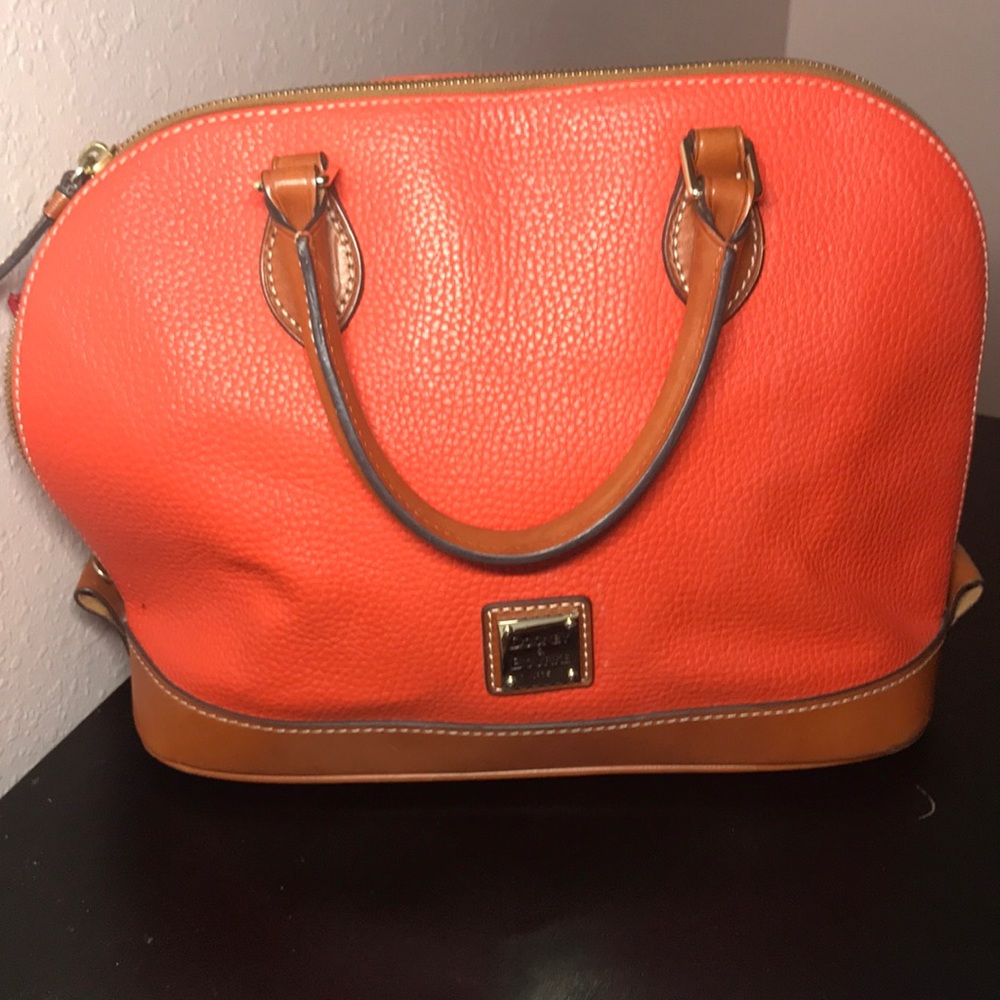 Dooney & Bourke Pebble Grain Zip Zip satchel